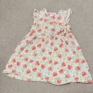 Tommy Bahama Kids Dress with Red and Yellow Heart Print